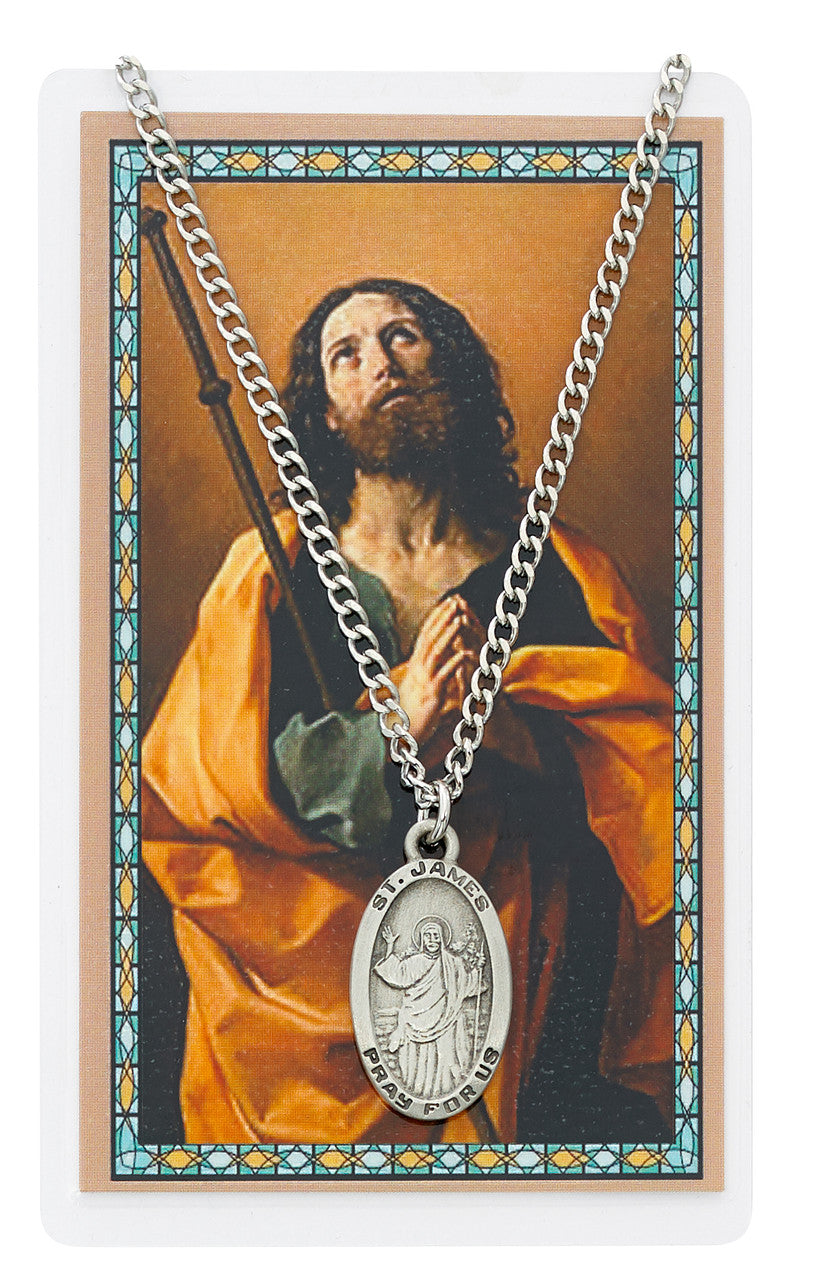 St. James Medal and Prayer Card Set