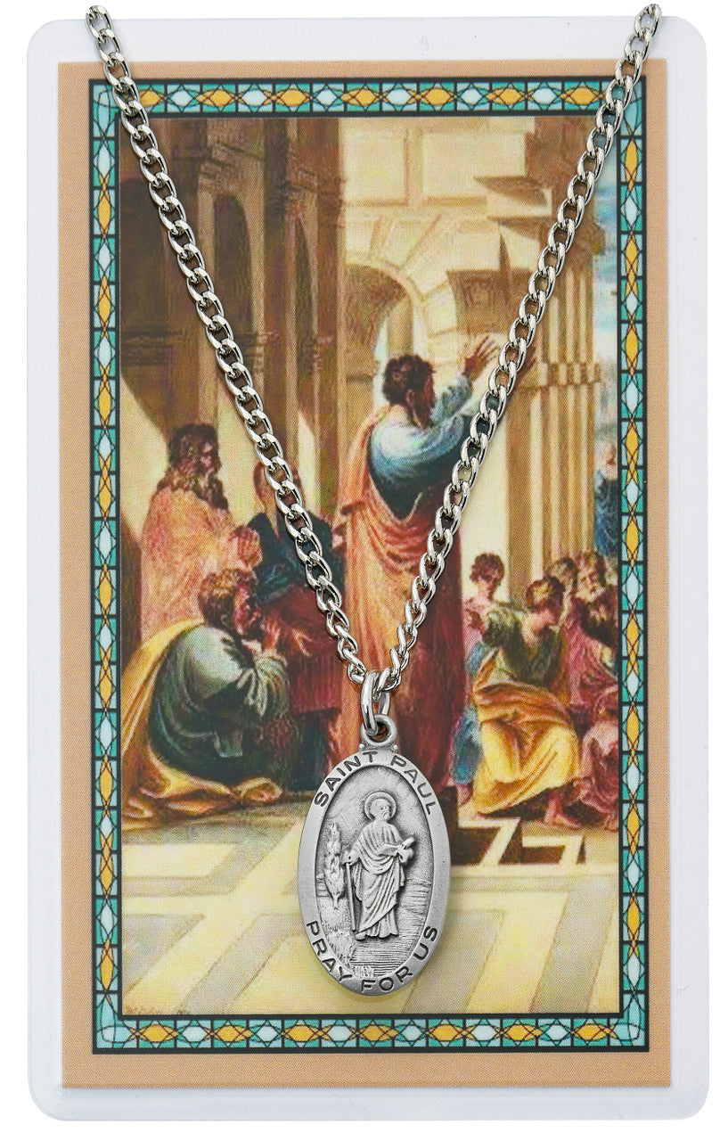 St. Paul Medal and Prayer Card