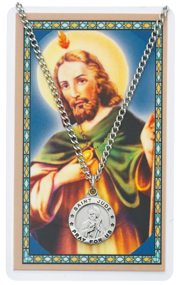 St. Jude Medal and Prayer Card