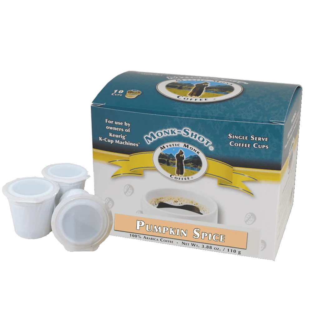 Mystic Monk Pumpkin Spice Monk Shots - 10 Count
