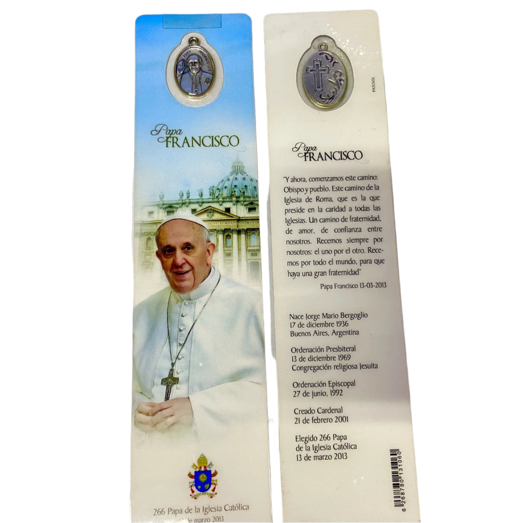 Papa Francisco Bookmark in Spanish