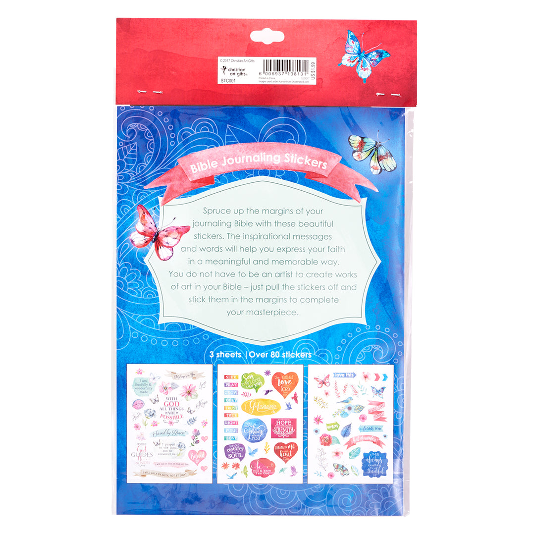 Shine for Jesus Sticker Set