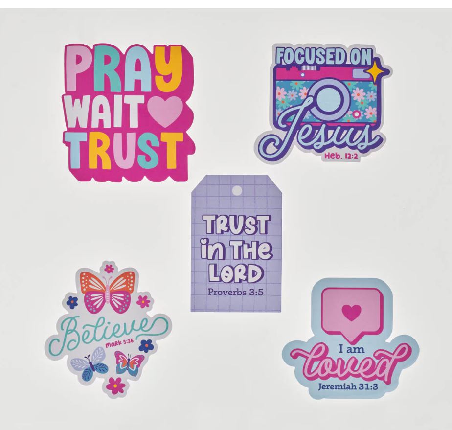 Shine for Jesus Sticker Set