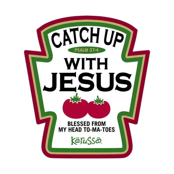 Catch Up Vinyl Sticker