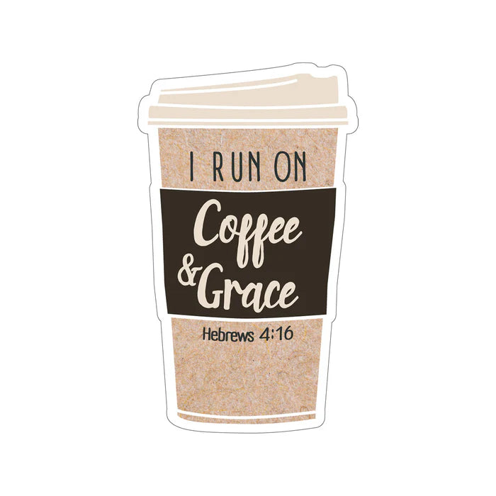 Coffee & Grace Vinyl Sticker