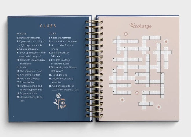 Devotional Crossword Puzzle Book - Renew Your Mind