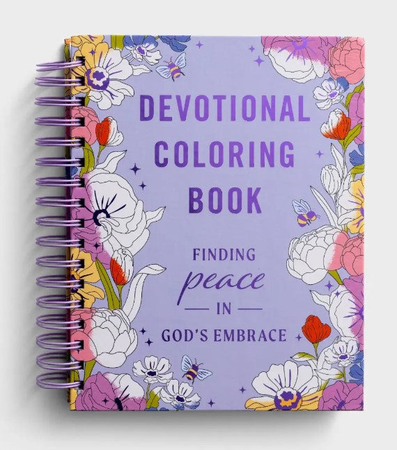 Finding Peace in God's Embrace: Devotional Coloring Book