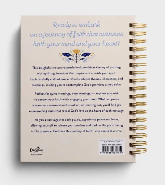 Devotional Crossword Puzzle Book: Daily Moments with God