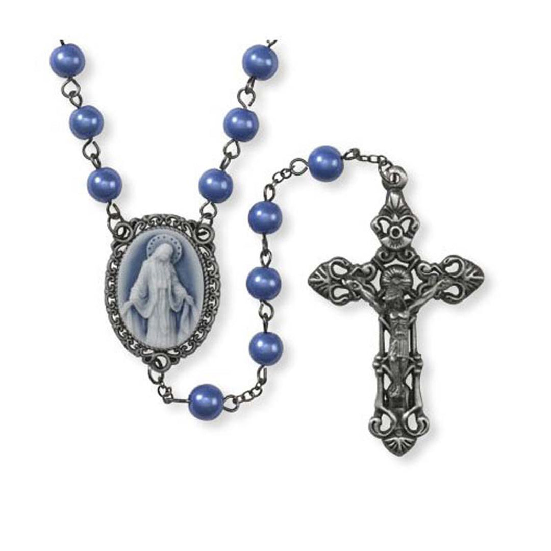 Our Lady of Grace Cameo Rosary