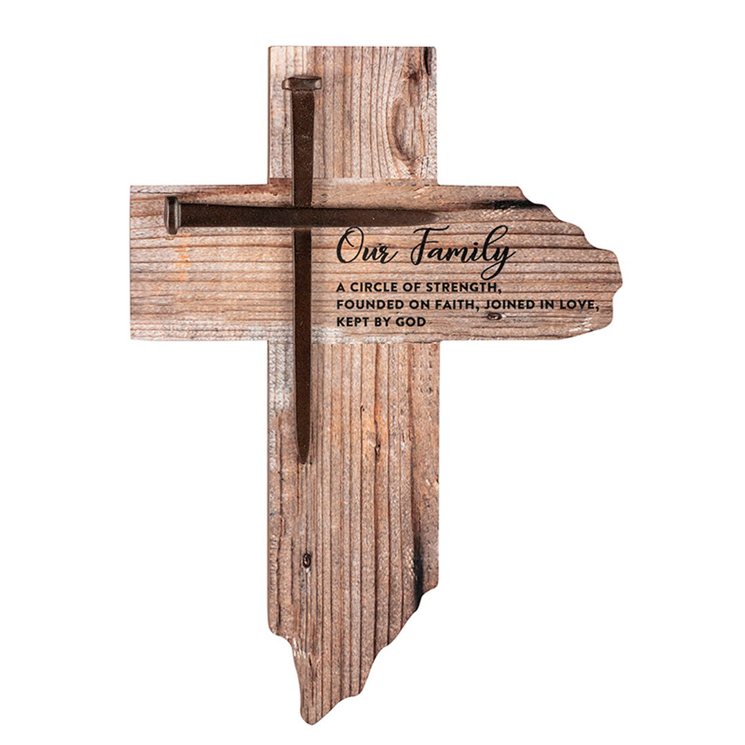 Our Family Wall Cross
