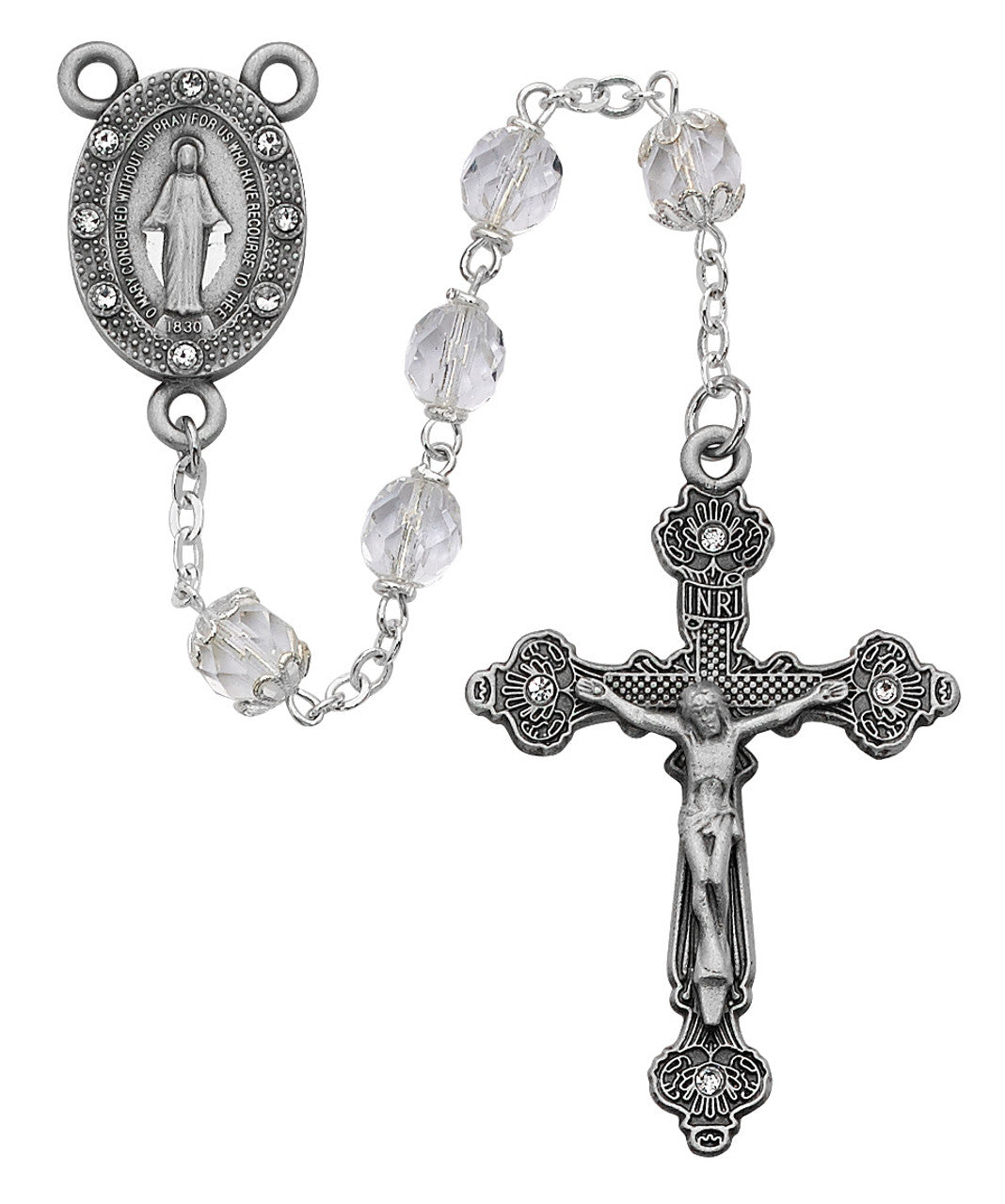 7mm Crystal Rosary