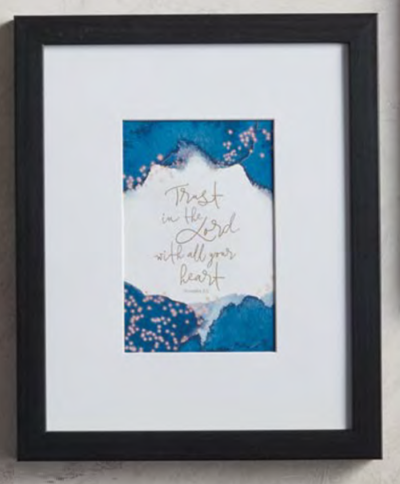 Wall Art Christian Verses - Trust in the Lord