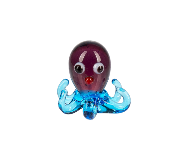 .75" Miniature Glass Octopus