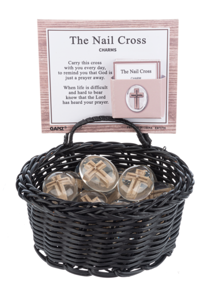 Nail Cross Charm