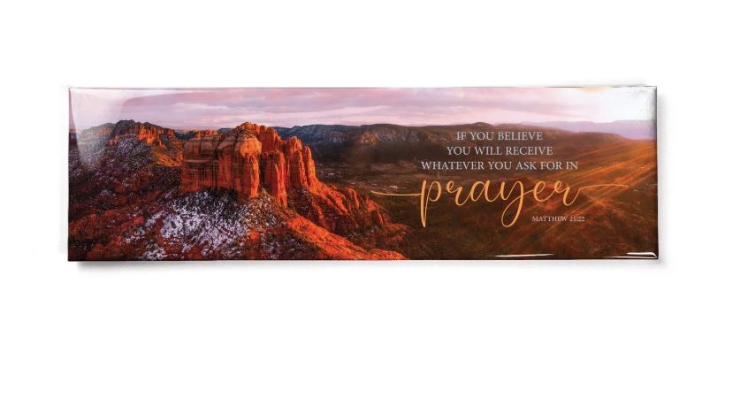 Sedona Large Fridge Scripture Magnet