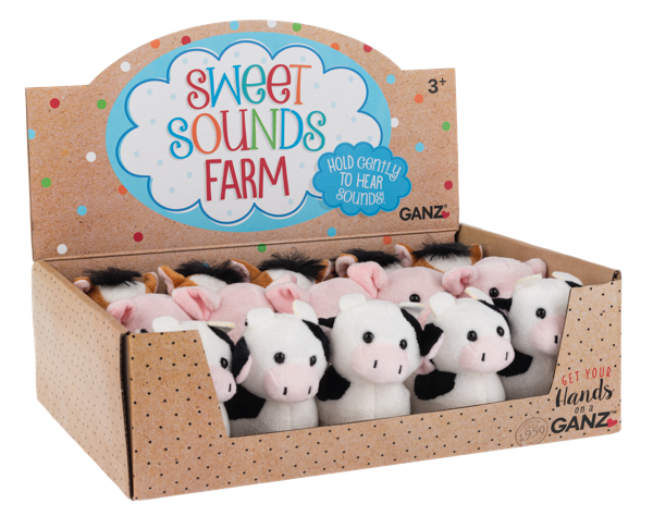 Sweet Sounds Farm Animals Plush Toy