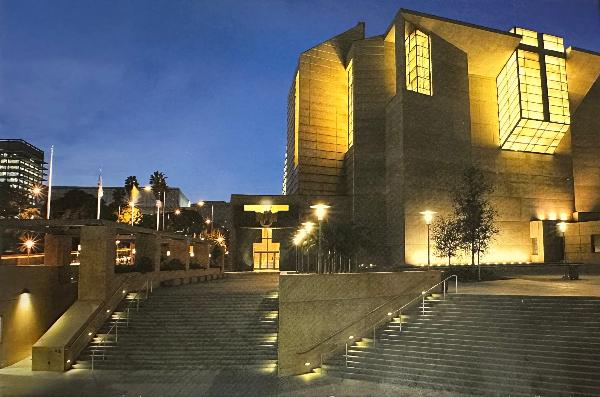 Cathedral by Night Postcard