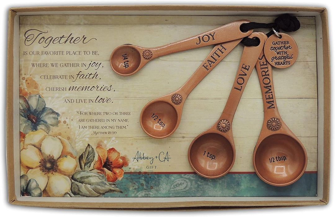 Gather Together Copper Measuring Spoon Set