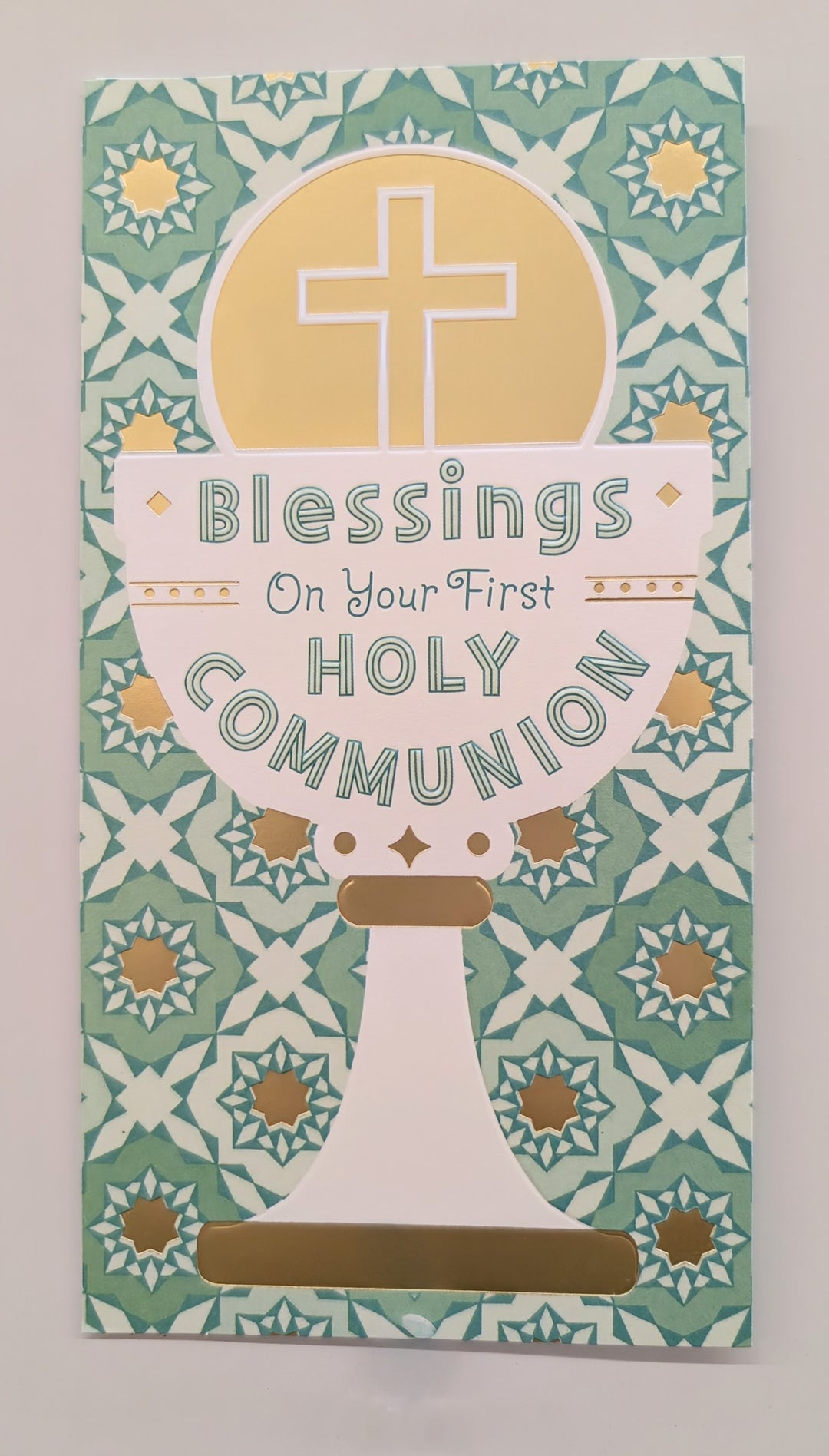 Blessings on Your First Holy Communion Money/Gift Card Holder