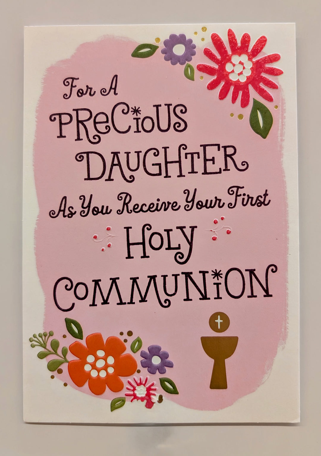 For A Precious Daughter Greeting Card