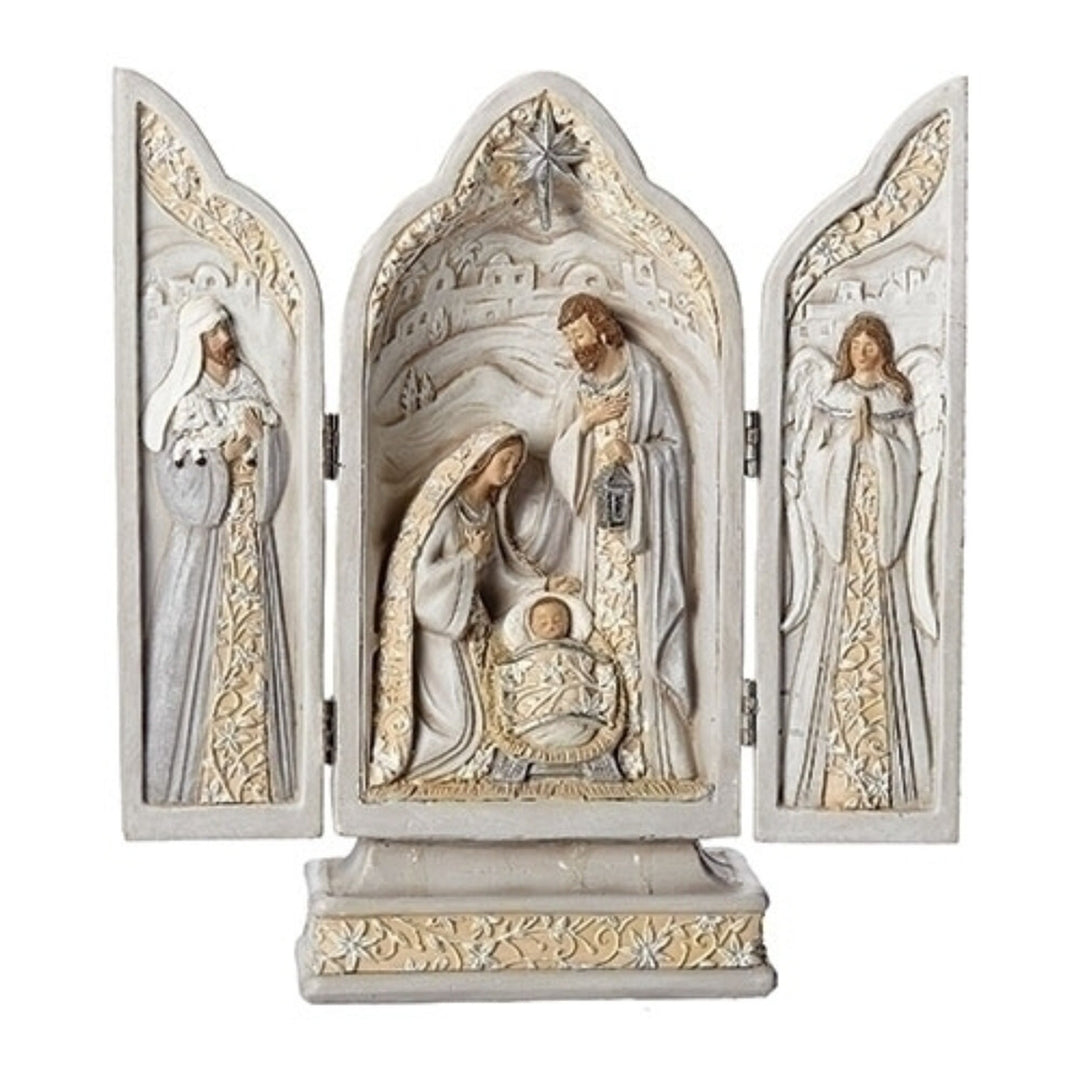 10" Nativity Triptych