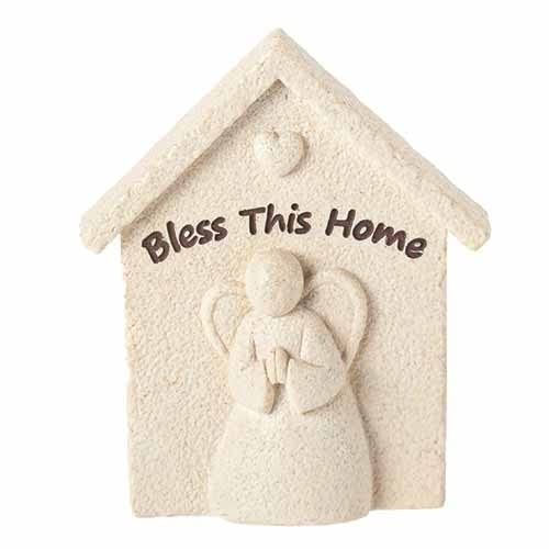 4.5" Bless This Home Faithstone