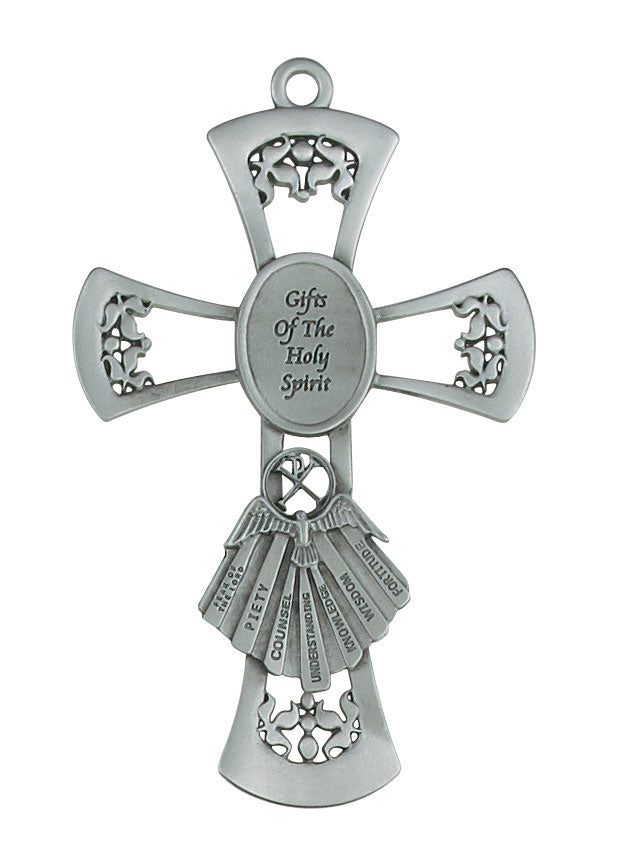 6.5" Pewter Spirit Cross
