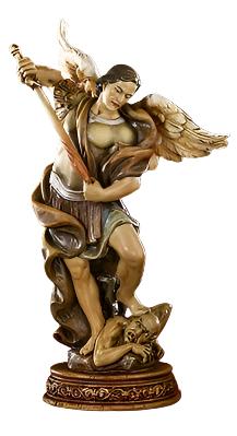 6" Saint Michael Statue