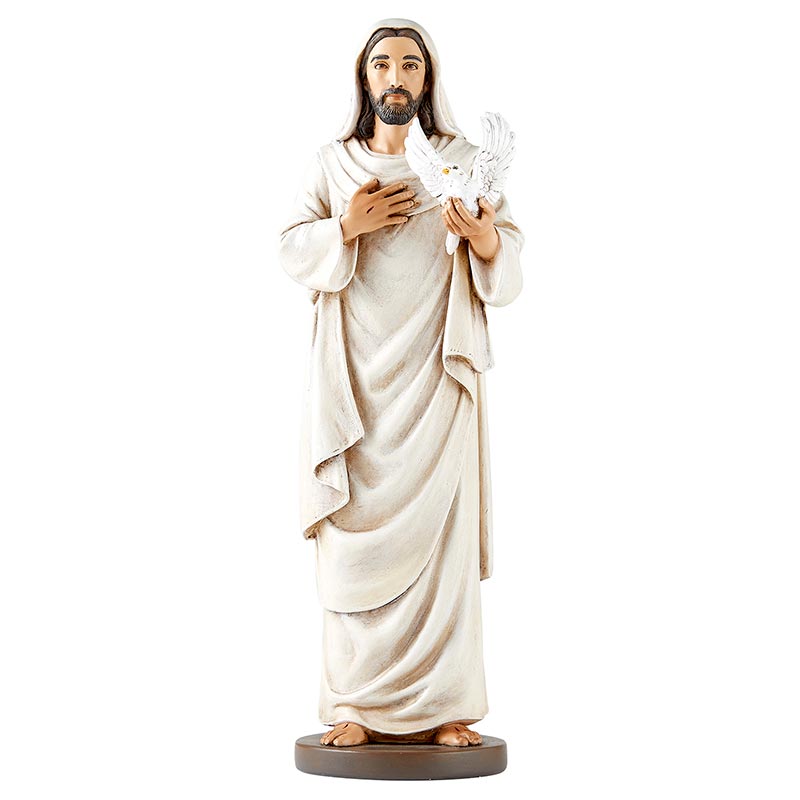 9" Receive the Holy Spirt Statue