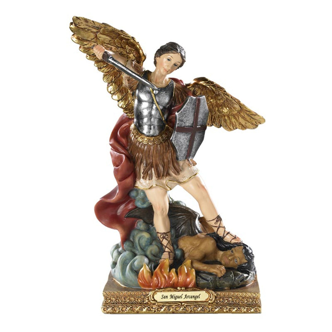 8" Saint Michael Statue