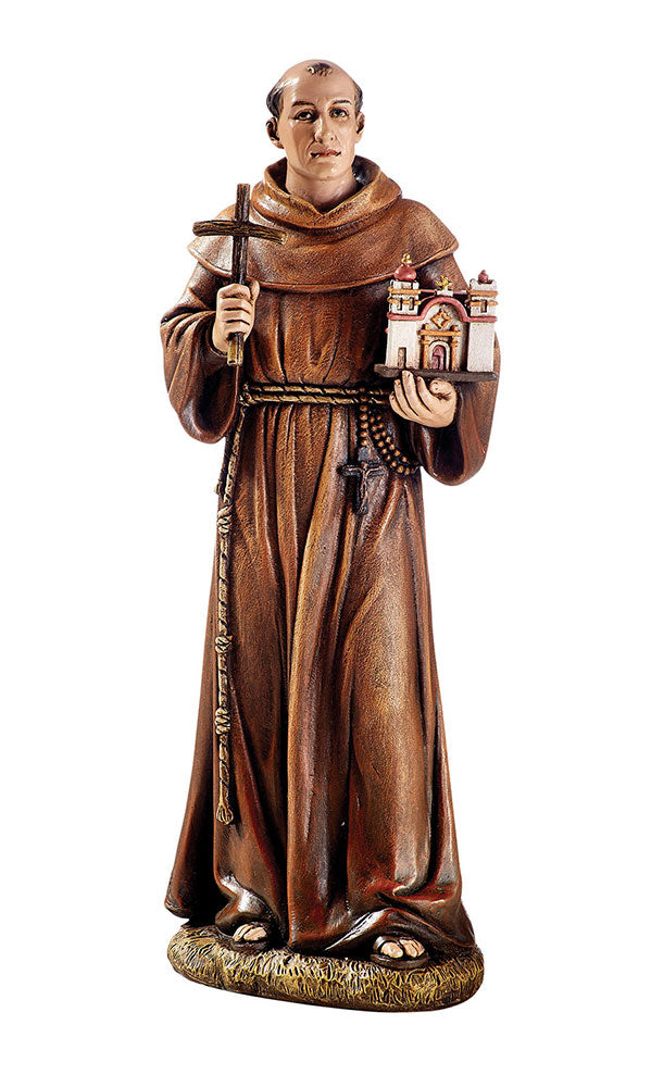 8" Toscana Saint Junipero Serra Statue