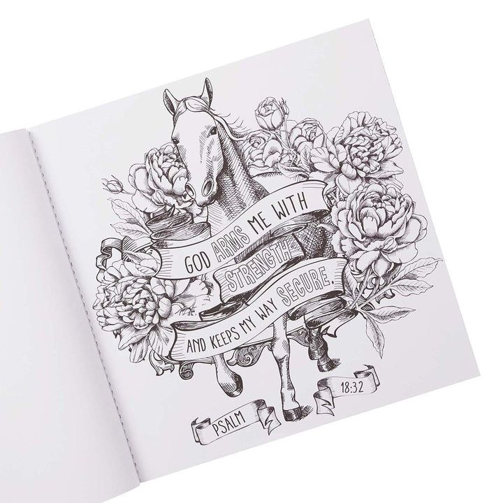 Be Still and Know Inspirational Coloring Book