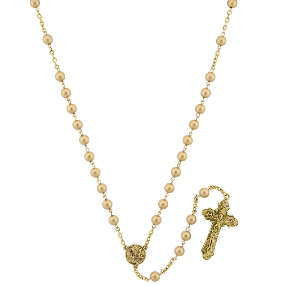 Beaded Crucifix Rosary