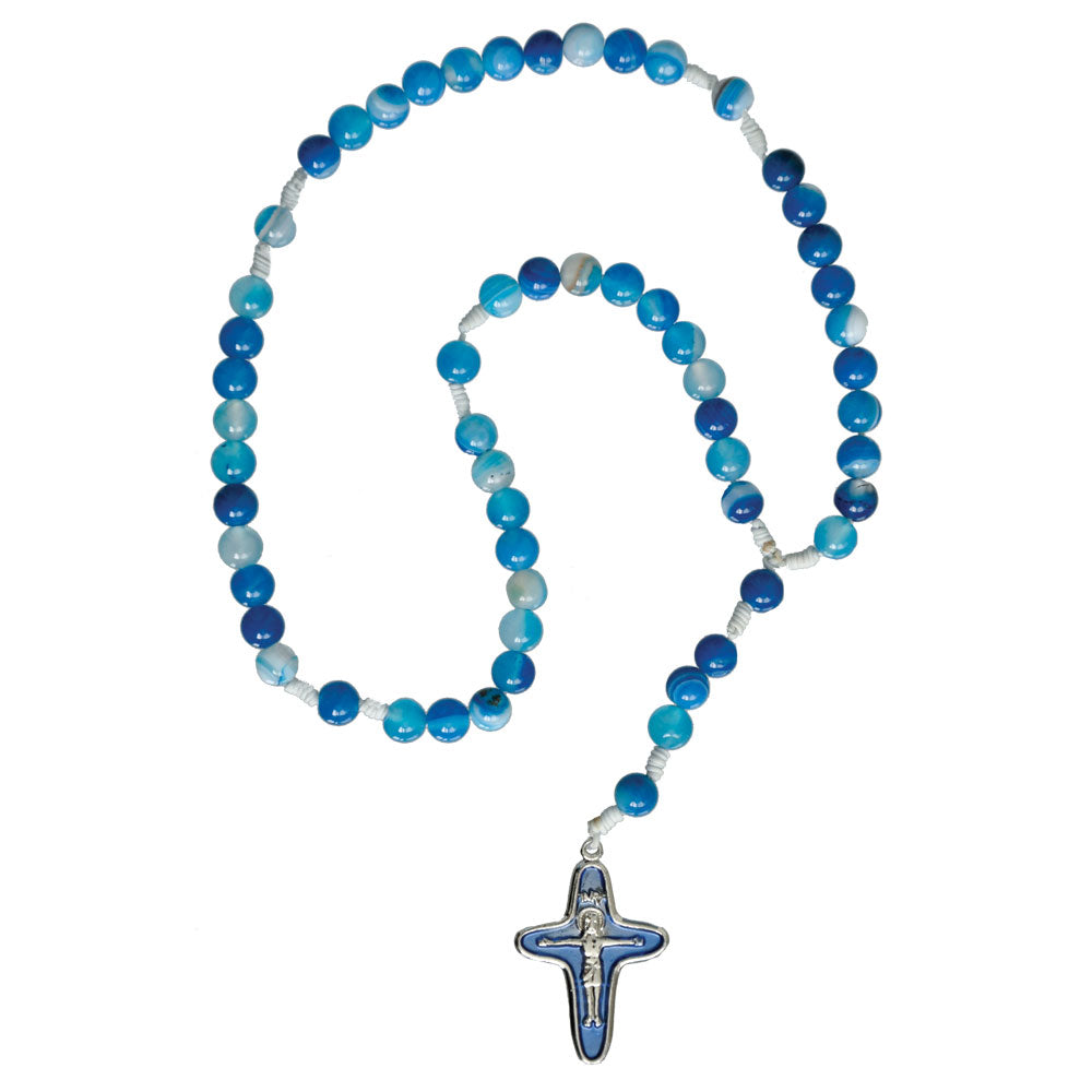 Blue Gemstone Children’s Rosary