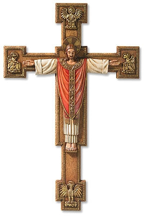 11.5" Val Gardena Christus Rex