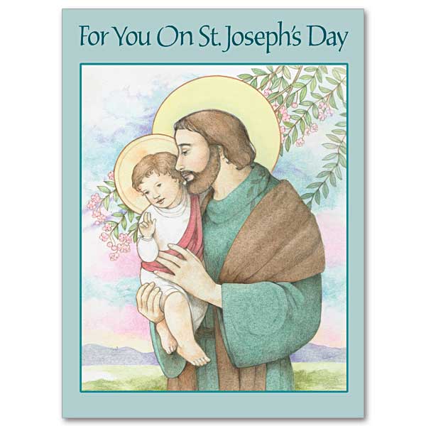 For You on St. Joseph's Day - Greeting Card