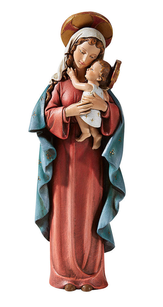 8.5" Madonna and Child Statue