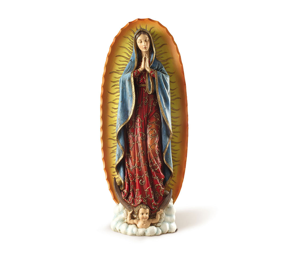 11.25" Our Lady Guadalupe Statue