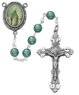 Our Lady of Grace Teal Rosary