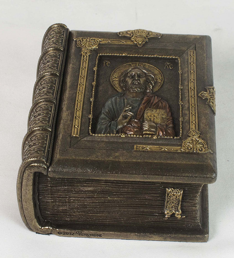 Christ Pantocrator Book Rosary Box