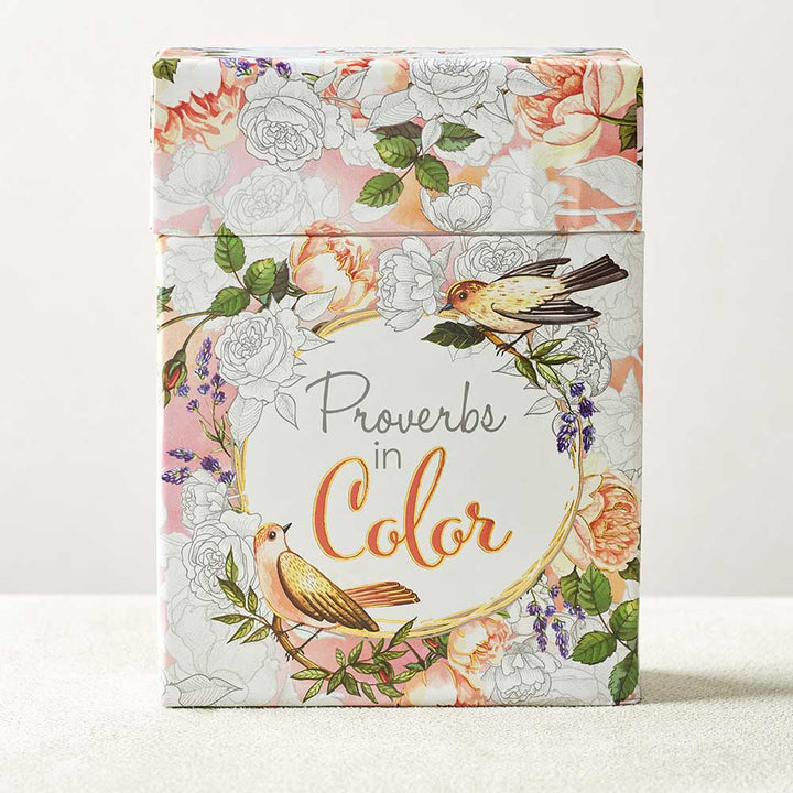 Proverbs In Color - Cards to Color