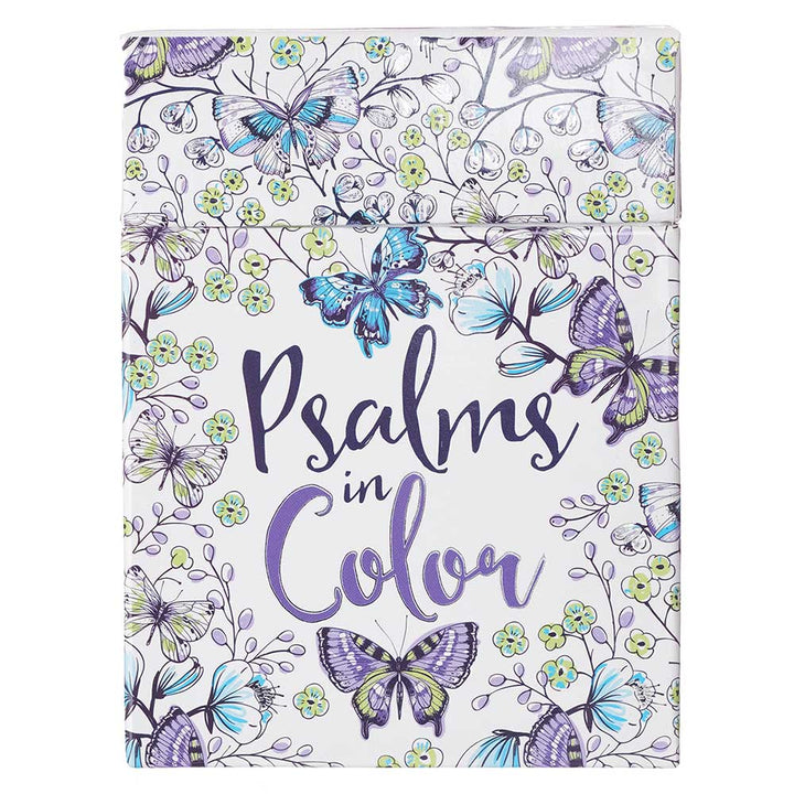 Psalms In Color Coloring Cards