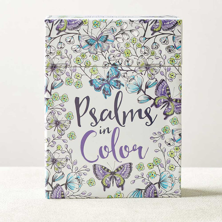 Psalms In Color Coloring Cards