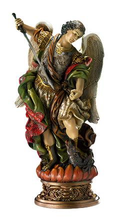 9.75" St. Michael Statue