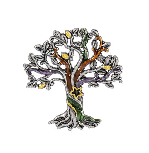 Color Your World Tree of Life Charm