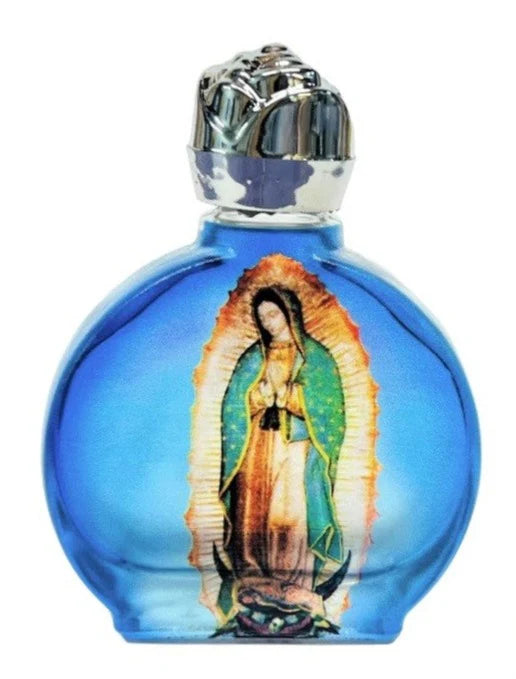 1/2 OZ Our Lady of Guadalupe Holy Water Bottle