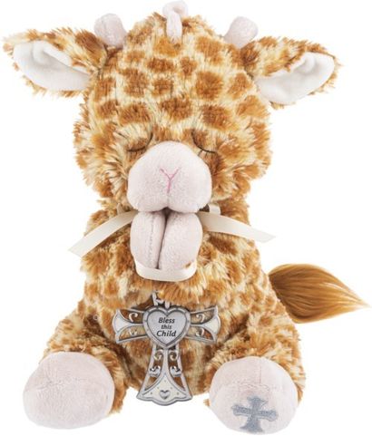 Plush Giraffe with Crib Cross