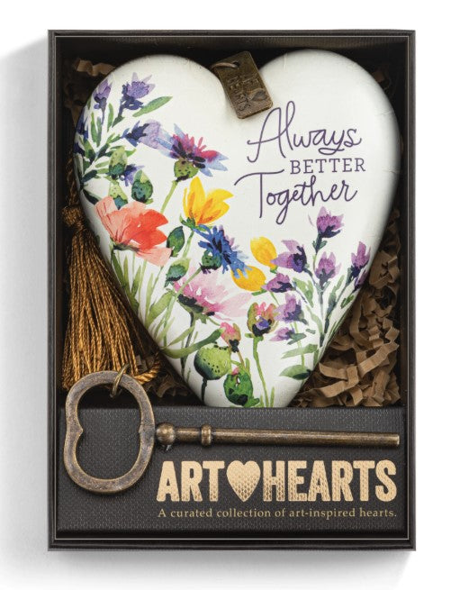 Friends Always Better Together Art Heart