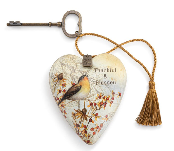 Thankful and Blessed Art Heart