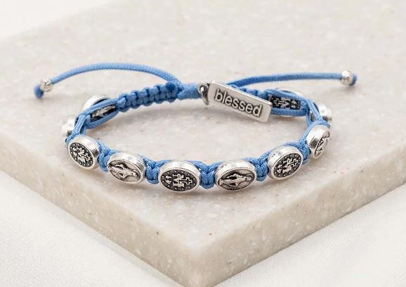 Miraculous Light Blue Bracelet
